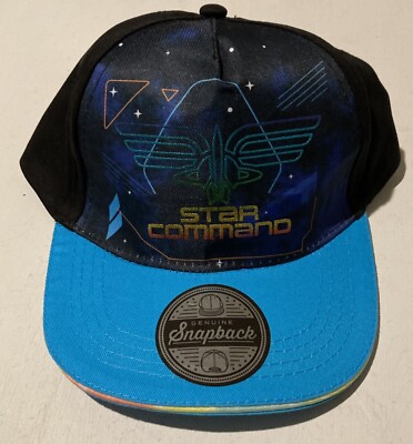 Buzz Lightyear Star Command Youth Kids Snapback Hat New