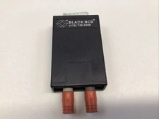 Black Box Ethernet Fiber Aui Transceiver Adapter Converter Fibre LE2051A-ST-R2