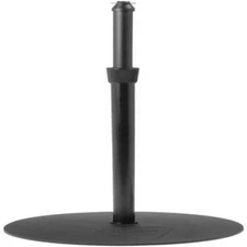 On-Stage MS9212 Heavy-Duty Low Profile Microphone Stand with 12" Base, Black