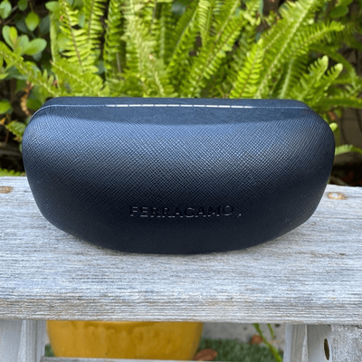 Salvatore Ferragamo Black Sunglasses Case w/Cleaning Cloth  display picture 1