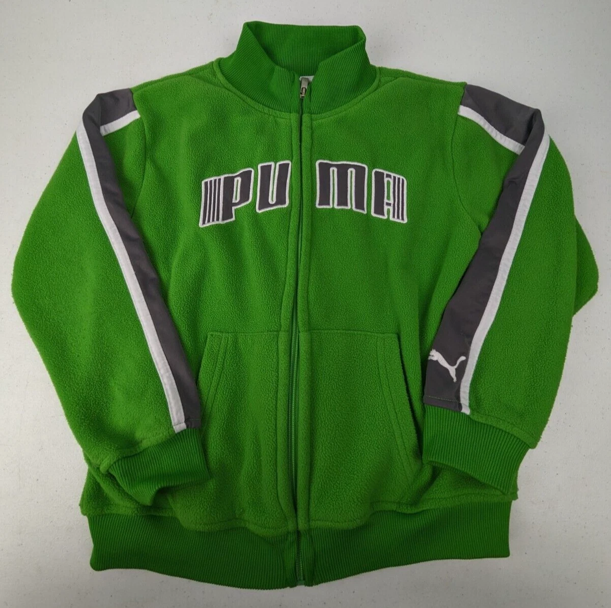 Green puma shop jumper