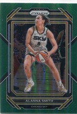 2023 Panini Prizm WNBA ALANNA SMITH #24 GREEN PRIZM MINNESOTA LYNX