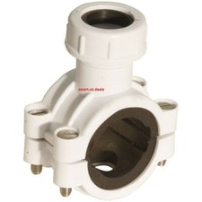 McAlpine CLAMP1 Drain Pipe Universal Connections Plumbing 22mm 1 1/4", 1 1/2"