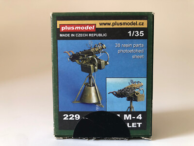 Plus Model 229 | Maxim M-4 Quadruplet | Bausatz 1:35 | OVP | Militär Machinegun