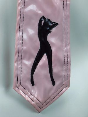 HUSTLER NECKTIE LINGERIE Sexy Dress Up Strip Tease Discontinued NEW with tags