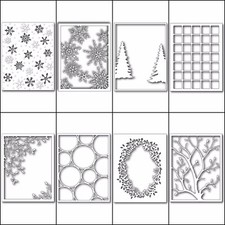 New Memory Box/ Poppy Stamps Frame Steel Dies Multiple Listing - 4.25" x 5.5"