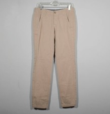 Eddie Bauer Legend Wash Boyfriend Relaxed Khaki Cotton Twill Pants Size 2