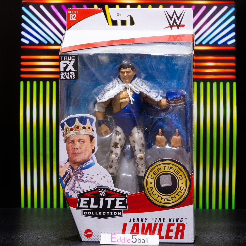 NEW MATTEL WWE Jerry The King Lawler Elite Collection Series Figure 2021 Toy