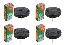 4 DURO Bicycle Inner Tubes 700 x 25c/32c 60mm Thorn Resistant Presta/Valve.