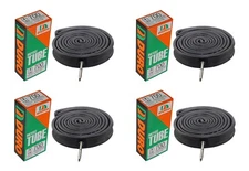 4 DURO Bicycle Inner Tubes 700 x 25c/32c 60mm Thorn Resistant Presta/Valve.