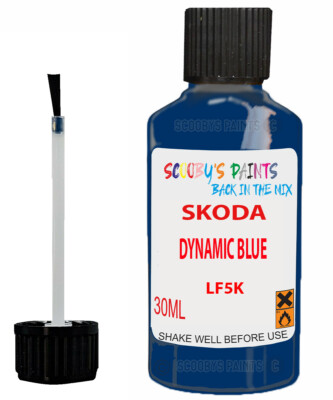 Lf5K Touch Up Piant For Skoda Dynamic Blue | eBay UK