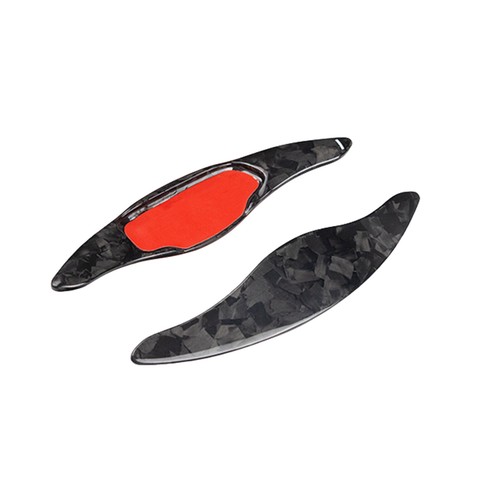 1Pair Steering Wheel Shift Paddle Extension For KIA Stinger 2018-23 Carbon Fiber - Picture 5 of 9