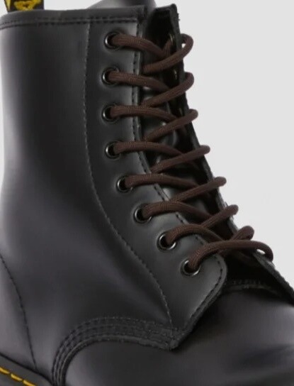 Martens Brown Shoe Round Laces Suits 8-10 Eye Boots Doc