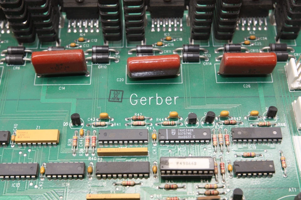Gerber Edge 2 II Control Two Axis Circuit Board P51262D-06 - Image 2 of 4