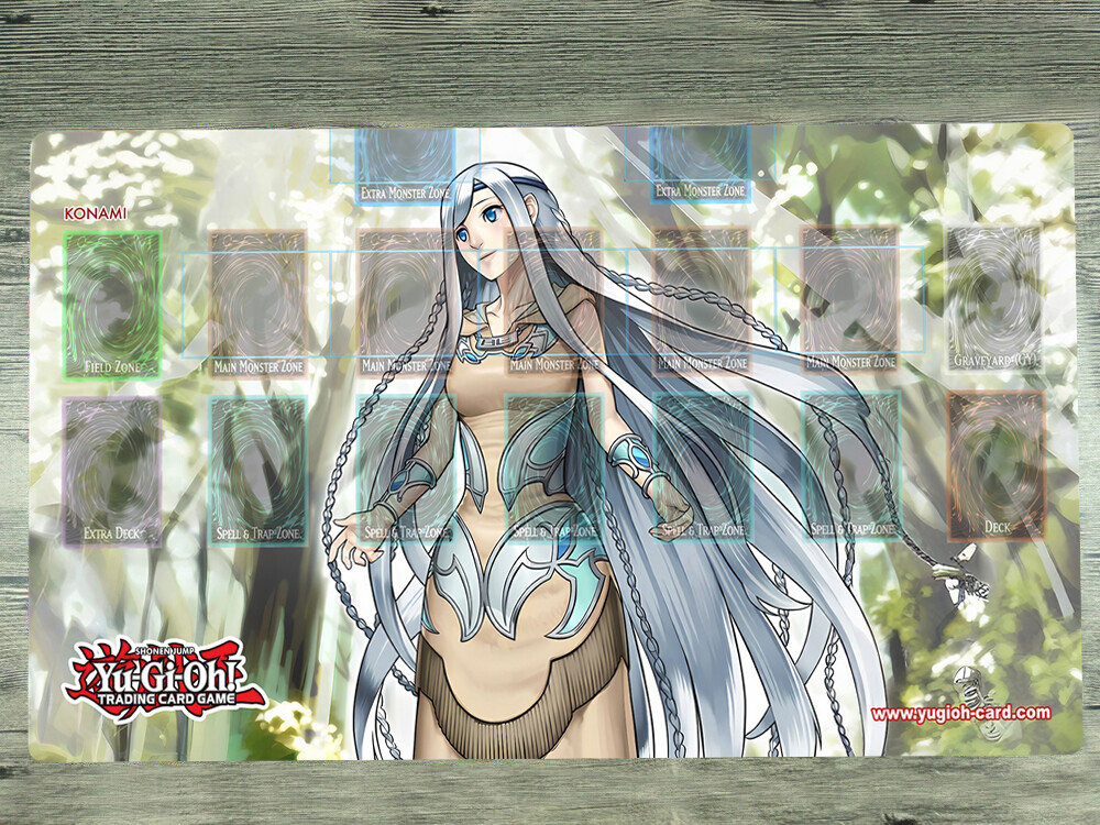 YuGiOh Maiden with Eyes of Blue Trading Card Game Mouse Pad Playmat TCG