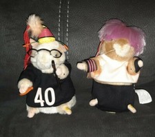 2 Vintage Gemmy Dancing Hamster Tested and Working