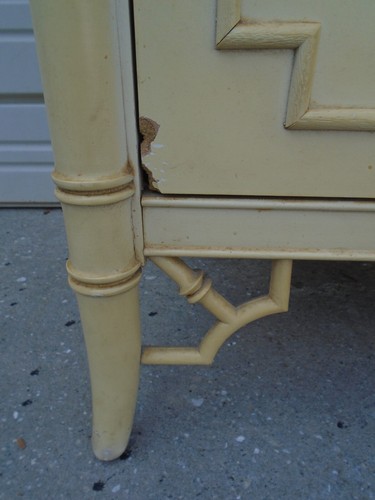 Fretwork Faux Bamboo Dresser Chinoiserie Allegro Thomasville Chippendale Regency - Picture 3 of 21