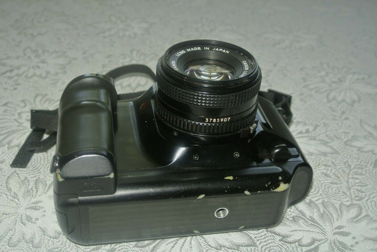 Canon T90 35mm SLR Film Camera Plus 50 mm F1.8 Canon FD Lens