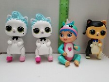 Mattel 2009 Ni Hao Kai Lan Super Special Friend Animated Doll Lot of 4