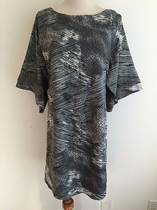 dark green tunic dress