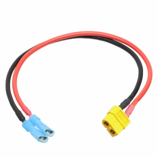 Battery Insulated Spade Terminal F1 Type 4.75mm 0.187" to XT60 female DC power - Picture 1 of 5
