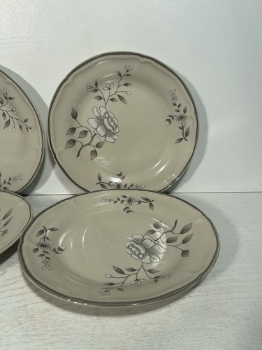 SOUTHAMPTON STONEWARE COLLECTION Floral Grannycore 10.5" Dinner Plate Set Of 4 - Picture 5 of 8