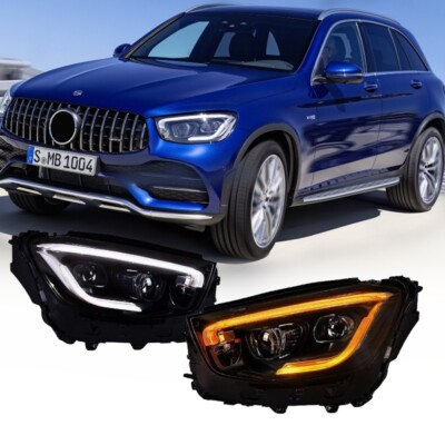 For Mercedes-Benz W253 2016-2022 GLC Upgrade LED Headlight DRL