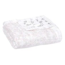 aden + anais - Silky Soft Bamboo Viscose Baby Blanket, French Floral