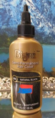 Bigen Semi-Permanent Hair Color Natural Black NB2, 3.0 oz./88 ml Oil Rich Moist.