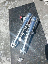Harley  Softail Standard 2002  POLISH Fork Legs NO EXCHANGE 46006-00 46004-00