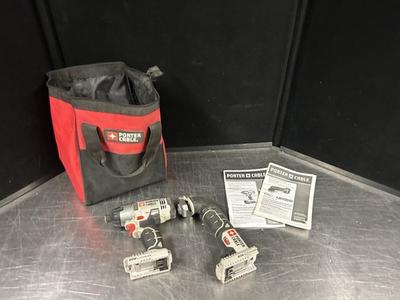#ad PORTER CABLE Tool Lot PCC710 PCC641 20v Oscillating Multi Tool Impact Drill $39.99