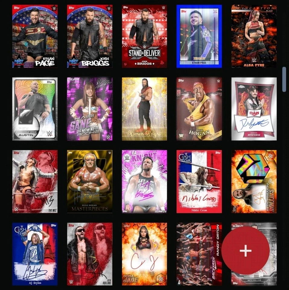 Topps WWE Slam Pick any 1 Iconic From Over 2000 (Non-Award)! - Image 4 of 4