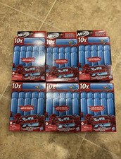 NERF F1597 Mega XL Dart Refill - Blue Lot Of 6