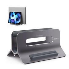 Vertical Laptop Stand for Desk, Gravity Auto Lock MacBook Stand, Aluminum Lap...