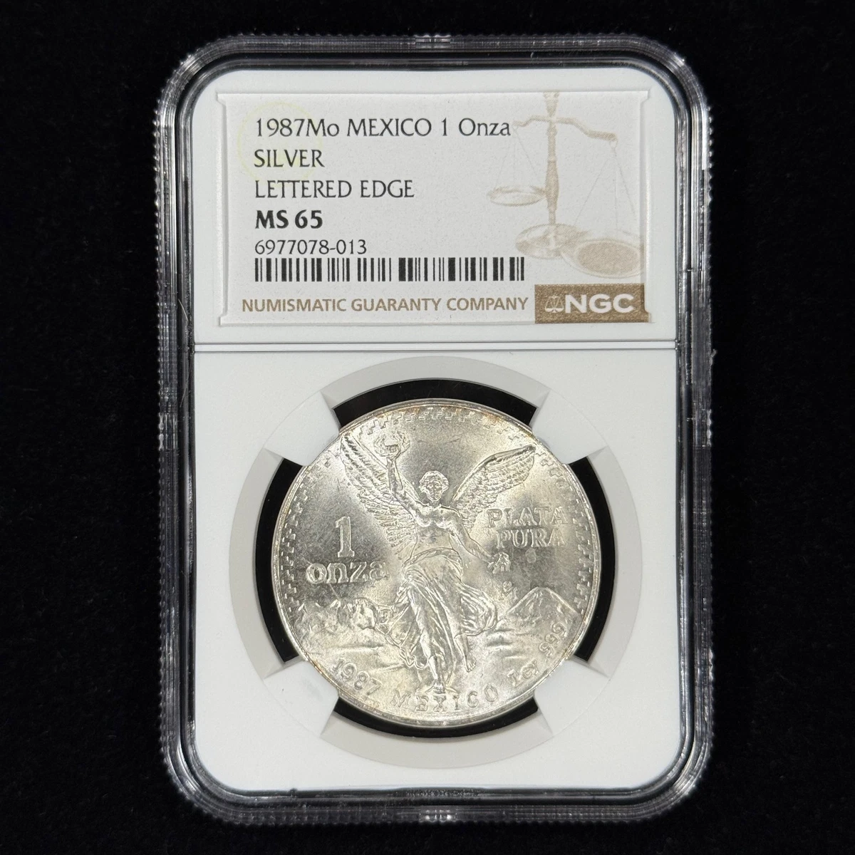Grade MS 65 1 oz Precious Metal Content per Unit Silver Bullion
