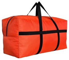 Extra Large Storage Duffle Bag with Zippers and Handles, Big Foldable Duffle ...