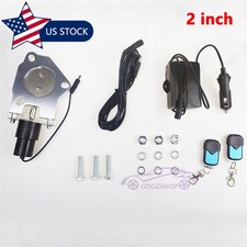 2 Inch Stainless Electric Exhaust Valve Control Valve Motor With Remote Switch