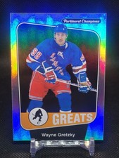2024-25 Parkhurst Champions Wayne Gretzky Greats Rainbow Foilboard #299