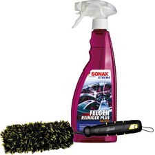 Sonax Xtreme Felgenreiniger Plus 750ml inkl. Sonax Beast Mikrofaser Felgenbürste