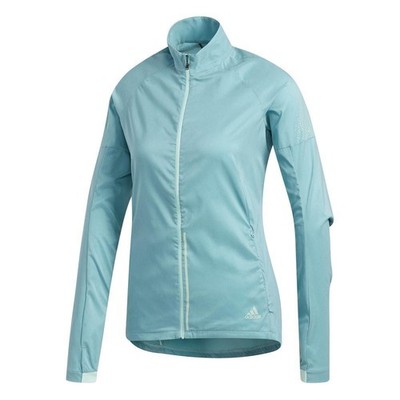 Jackets women Adidas Supernova Confident Three Season CZ5463 Light blue