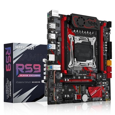 MACHINIST X99 RS9 Server Motherboard LGA 2011-V3 Motherboard for Intel Xeon E...