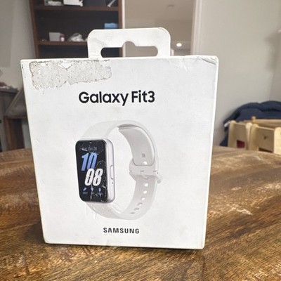 Samsung Galaxy Fit3 SM-R390 Silver Activity Tracker Heart Rate Sleep Pedometer