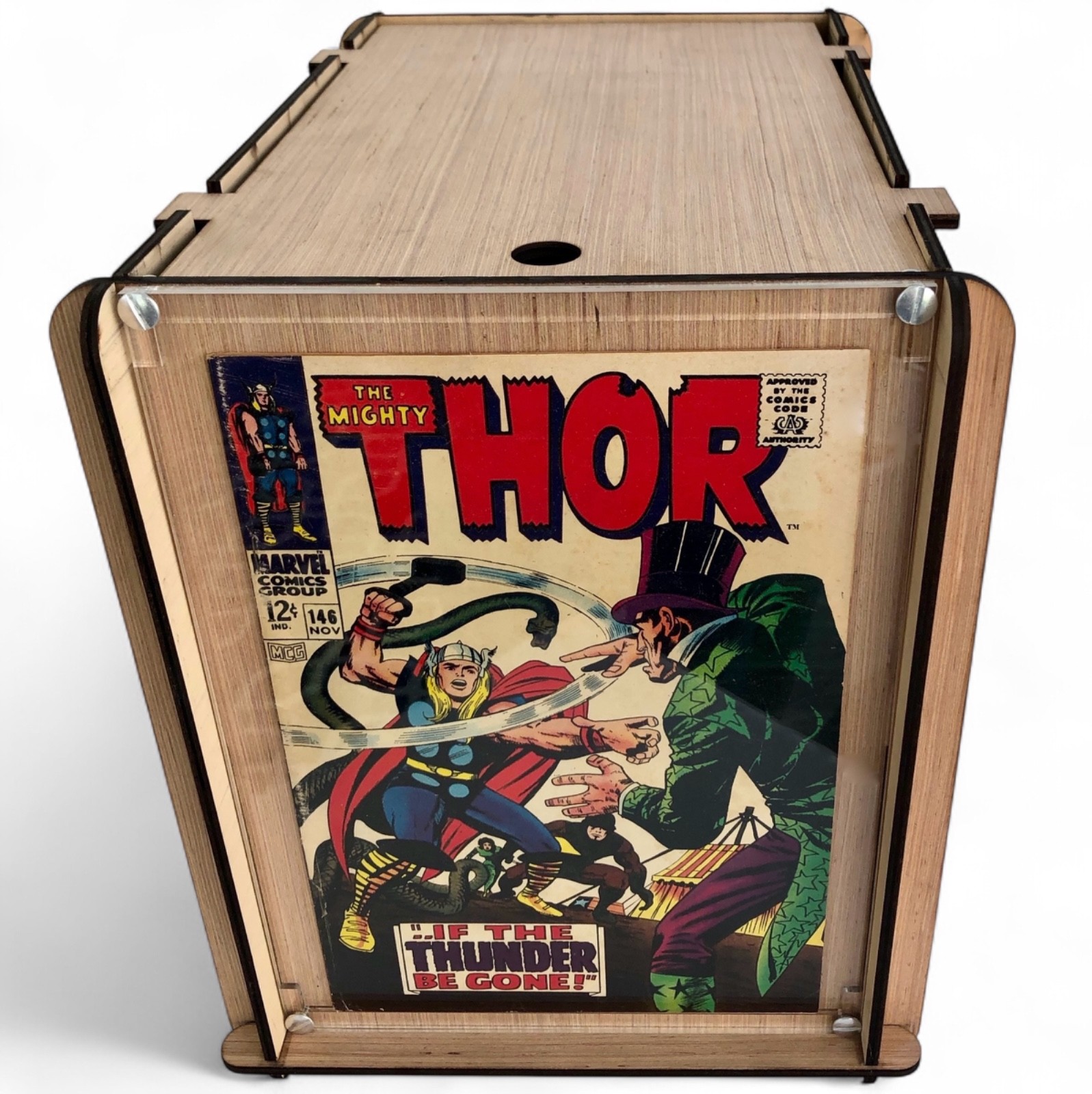 Golden & Silver Age Comic Book Storage/Display Box alternate view 2