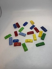 Vintage plastic toy car bodies shells lot train set village 39 pcs