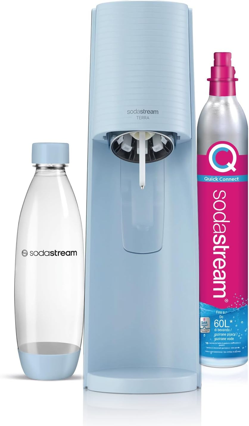 Macchina Acqua Frizzante SodaStream Terra - Eco-Friendly con CO2