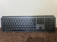 Logitech MX Keys Advanced Wireless Illuminated Keyboard - Graphite - UK QWERTY