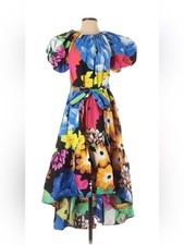 Christopher John Rogers for Target floral puff sleeve high-low dress. Women’s M