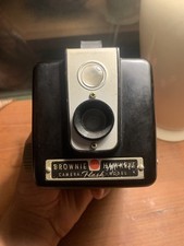 Vintage 1950s Kodak Brownie Hawkeye Model Camera