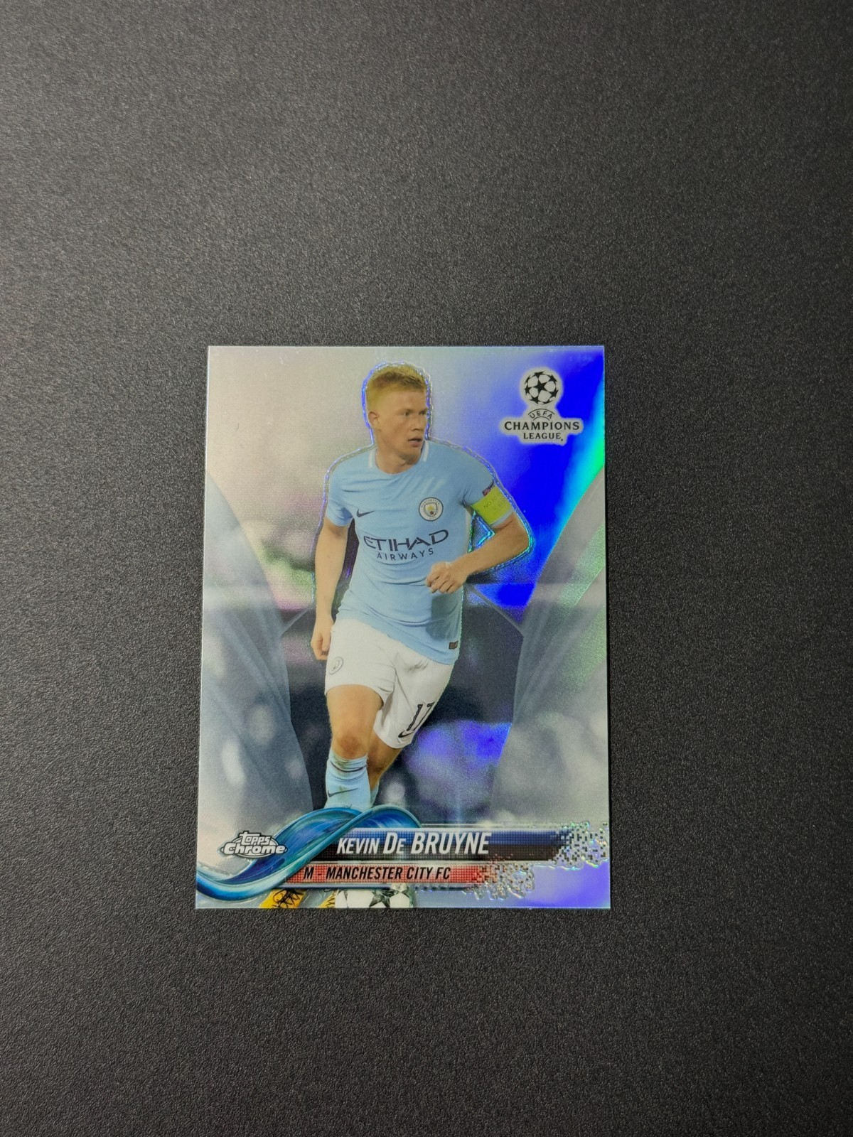 2017-18 Topps Chrome UCL Kevin De Bruyne #69 Refractor Man City