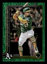 2025 Topps Update Green Holo Foil #US334 Luis Urias /99